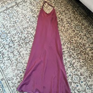 Moussy Silky Midi dress with Tie back